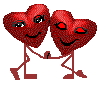 {animated heart lovers}