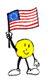 {animated smiley flag}